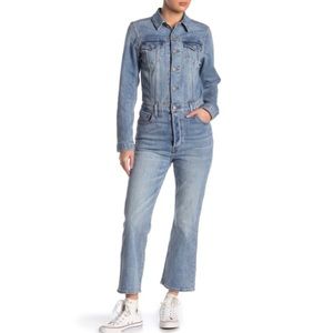 NWT Levi’s kickflare jumpsuit small light wash